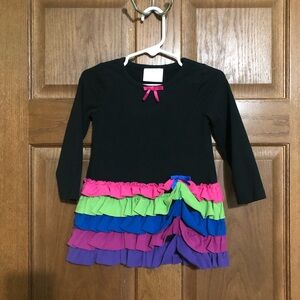 Hanna Andersson 18- 24m Multicolor Long Sleeve dress